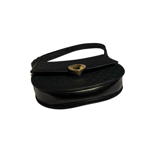 Gucci Black Shoulder Bag with Gold Hardware - Picture 6 of 13